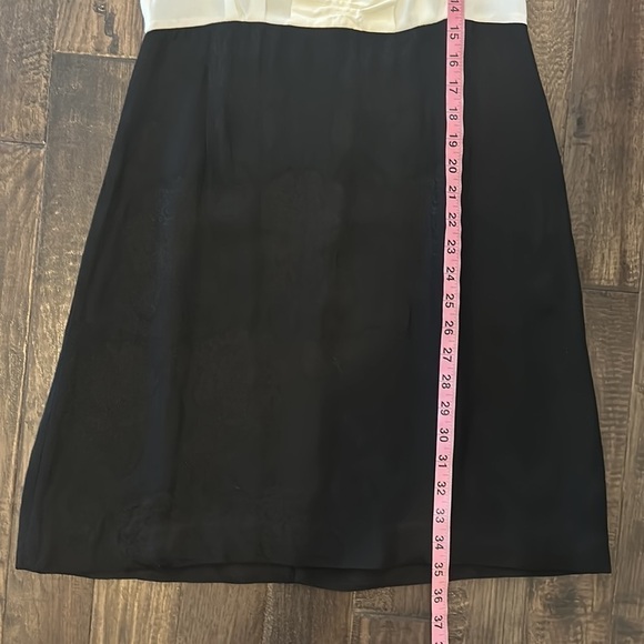 NWT Sandro Paris Cream Black Sleeveless Dress Size S - Picture 8 of 10